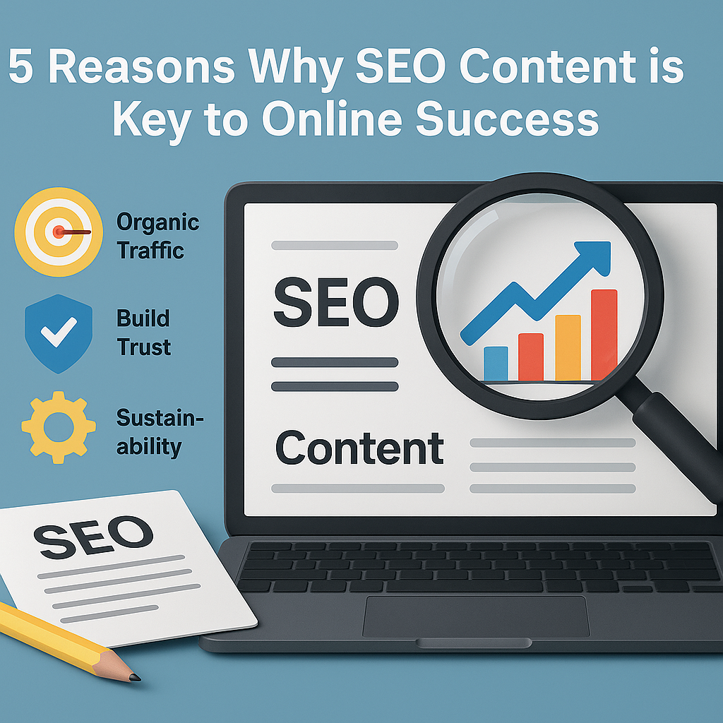 5 Reasons Why SEO Content is Key to Online Success
